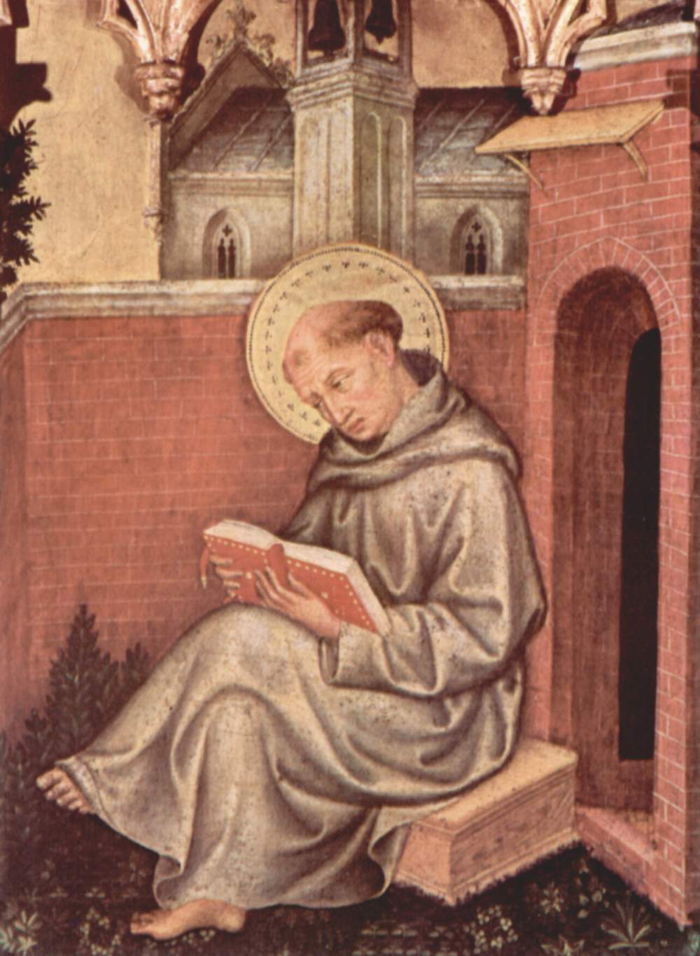 Augustine Reads Gentile_da_Fabriano